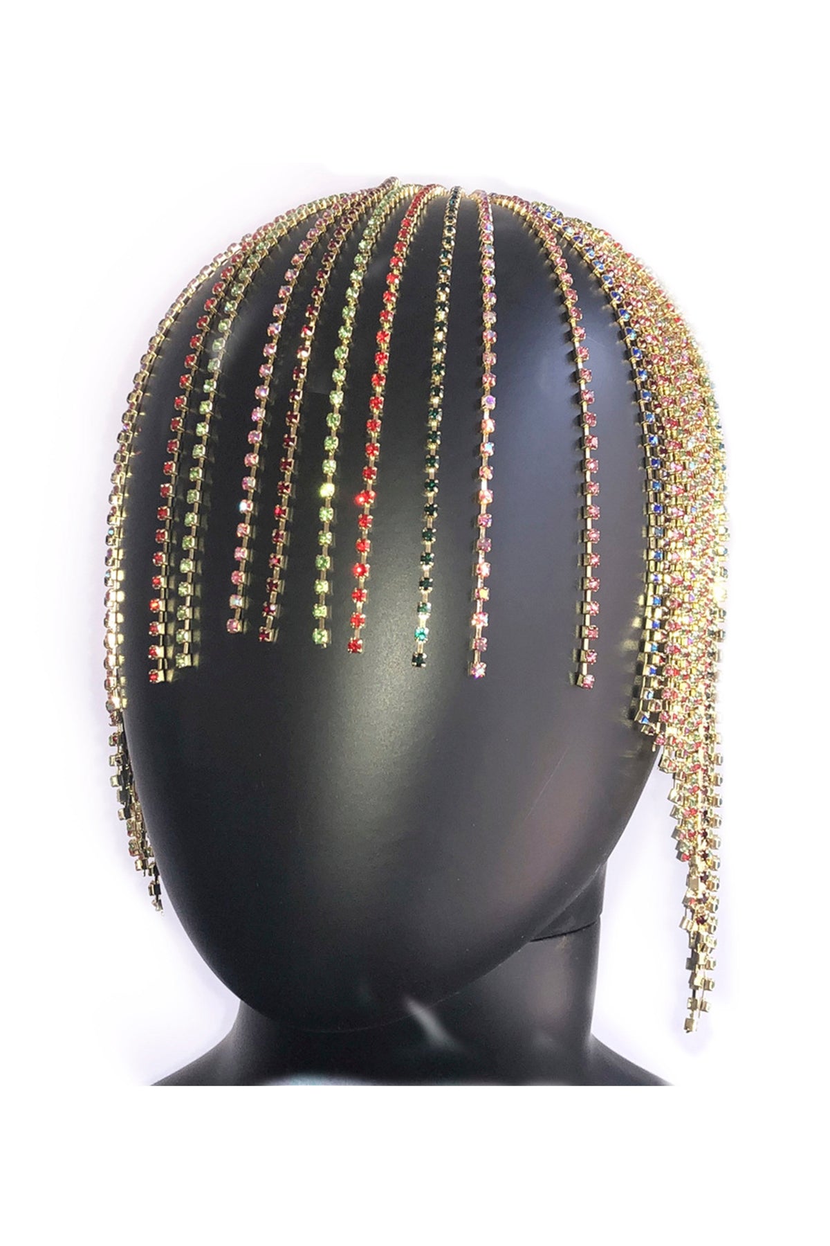 Rhinestone Tassel Headband L2790 - view 6