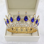 Teardrop Rhinestone Crown Headband L2879 - view 18