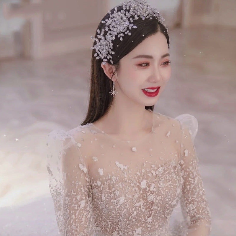 Floral Rhinestone Headband L2923