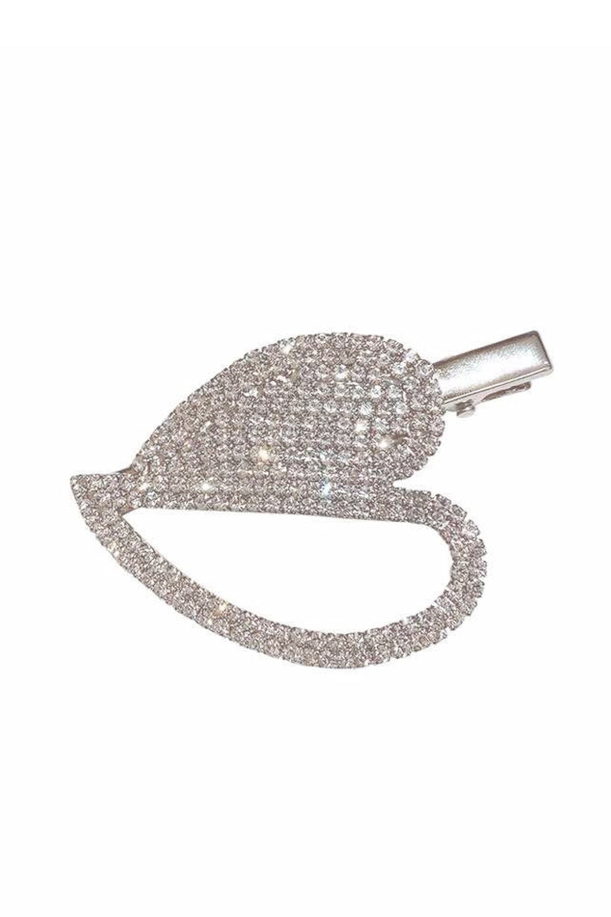Heart Rhinestone Hair Clip L3020