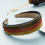 Tricolor Rhinestone Headband L3056 - view 3