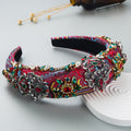 Baroque Flower Rhinestone Headband L3299