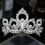 Pearl Rhinestone Headband L3323