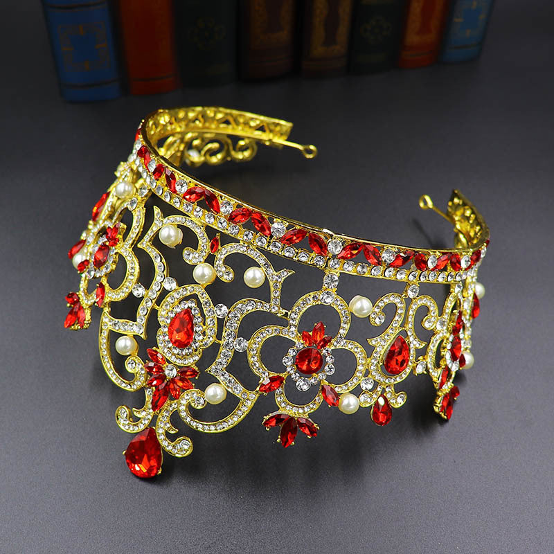 Rhinestone Crown Headband L3352 - view 12