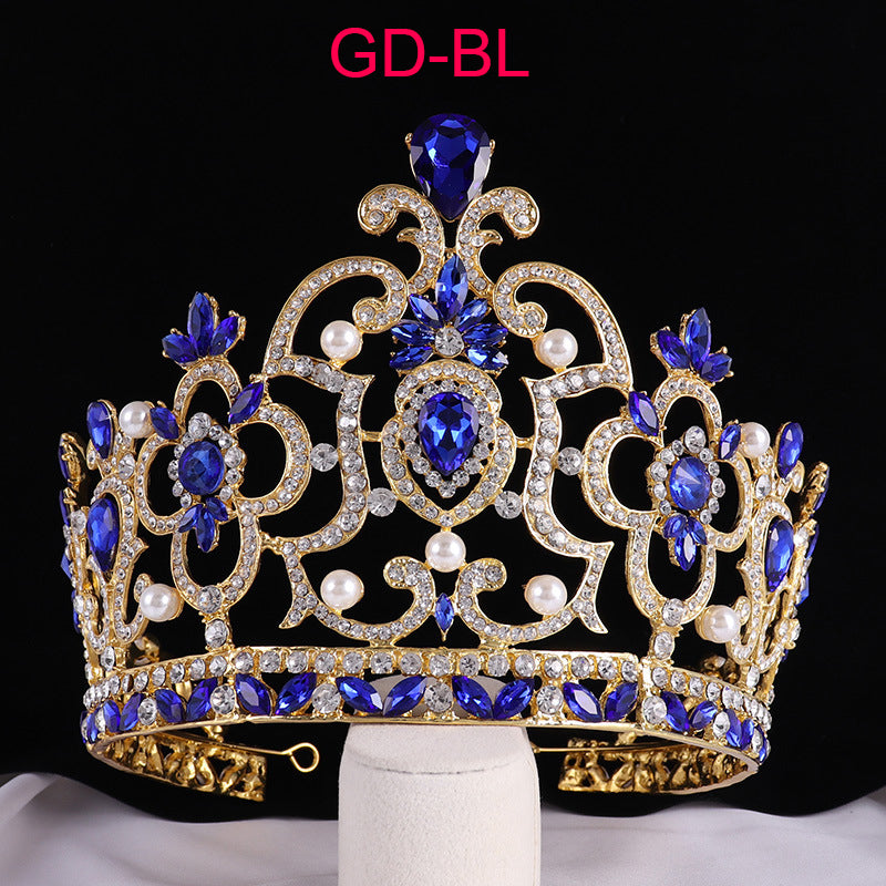 Rhinestone Crown Headband L3352 - view 6