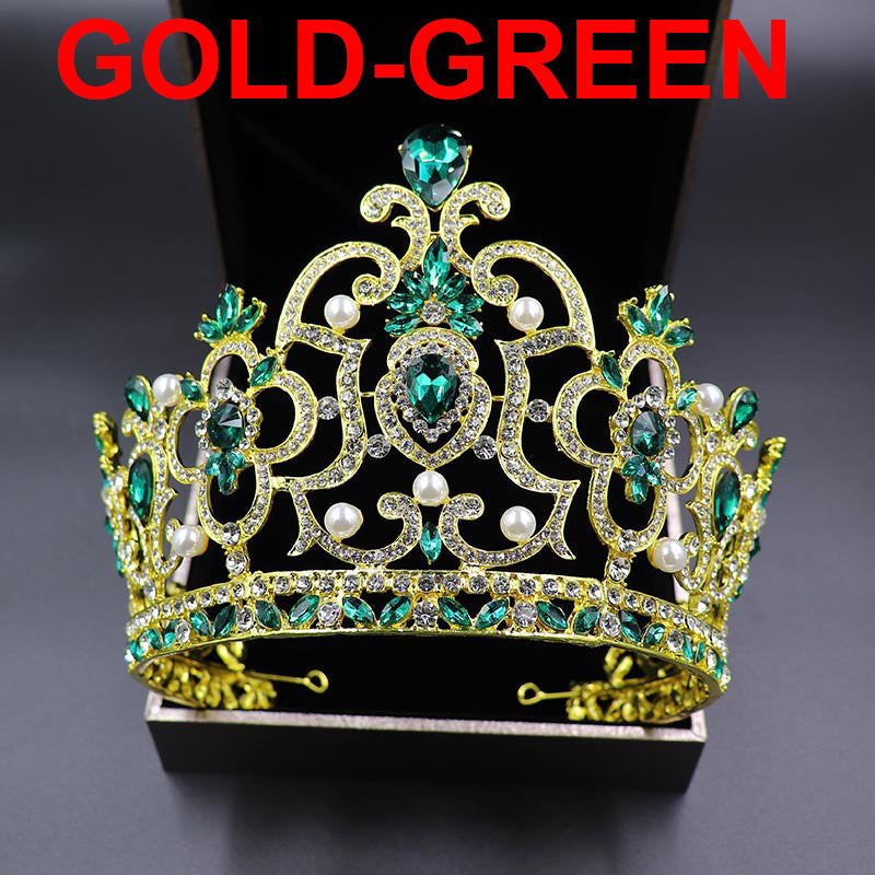 Rhinestone Crown Headband L3352 - view 9