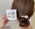 Rose Pearl Hair Clip L3415