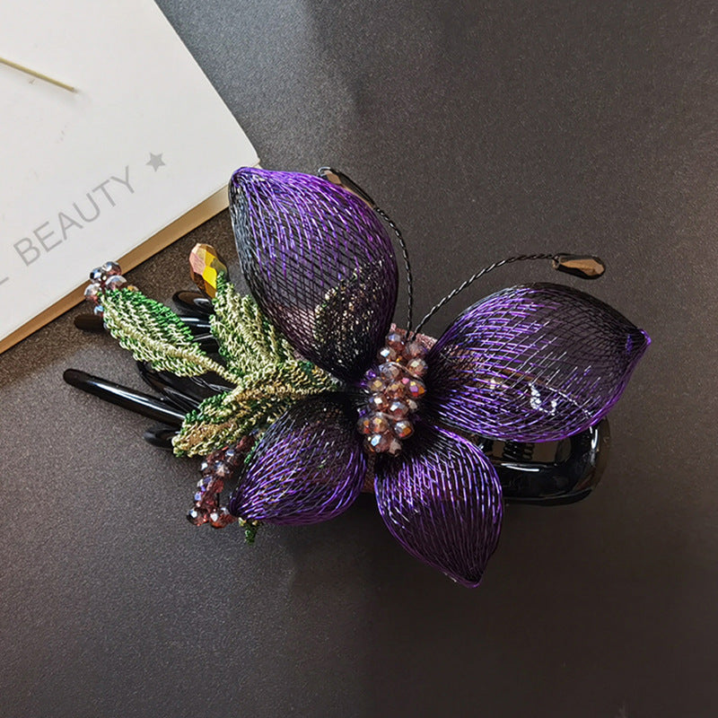 Butterfly copper Wire Hair Clip L3448
