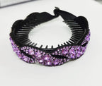 Rhinestone Coiler Hair Clip L4004