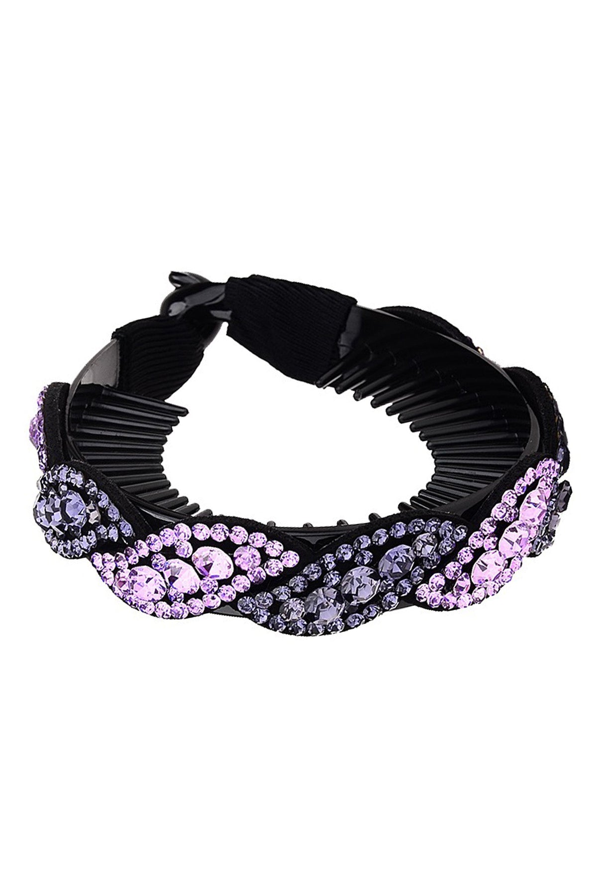 Rhinestone Coiler Hair Clip L4004