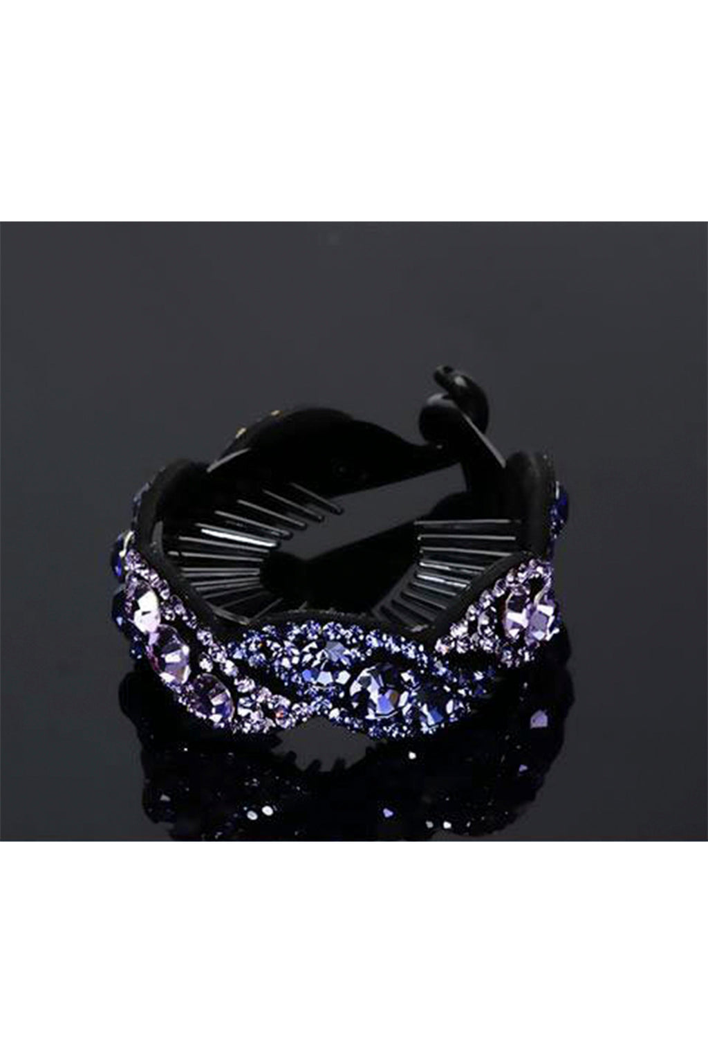 Rhinestone Coiler Hair Clip L4004