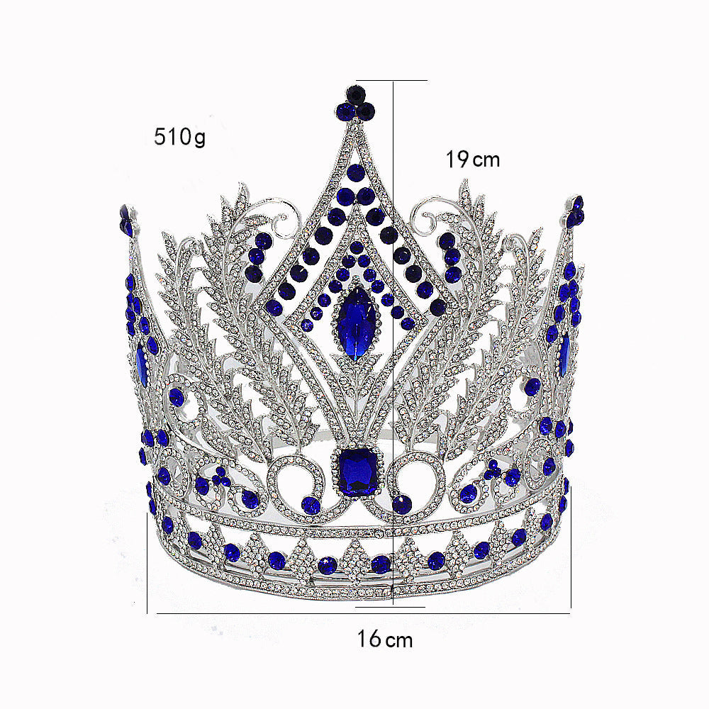 Baroque Rhinestone Crown Headband L4266