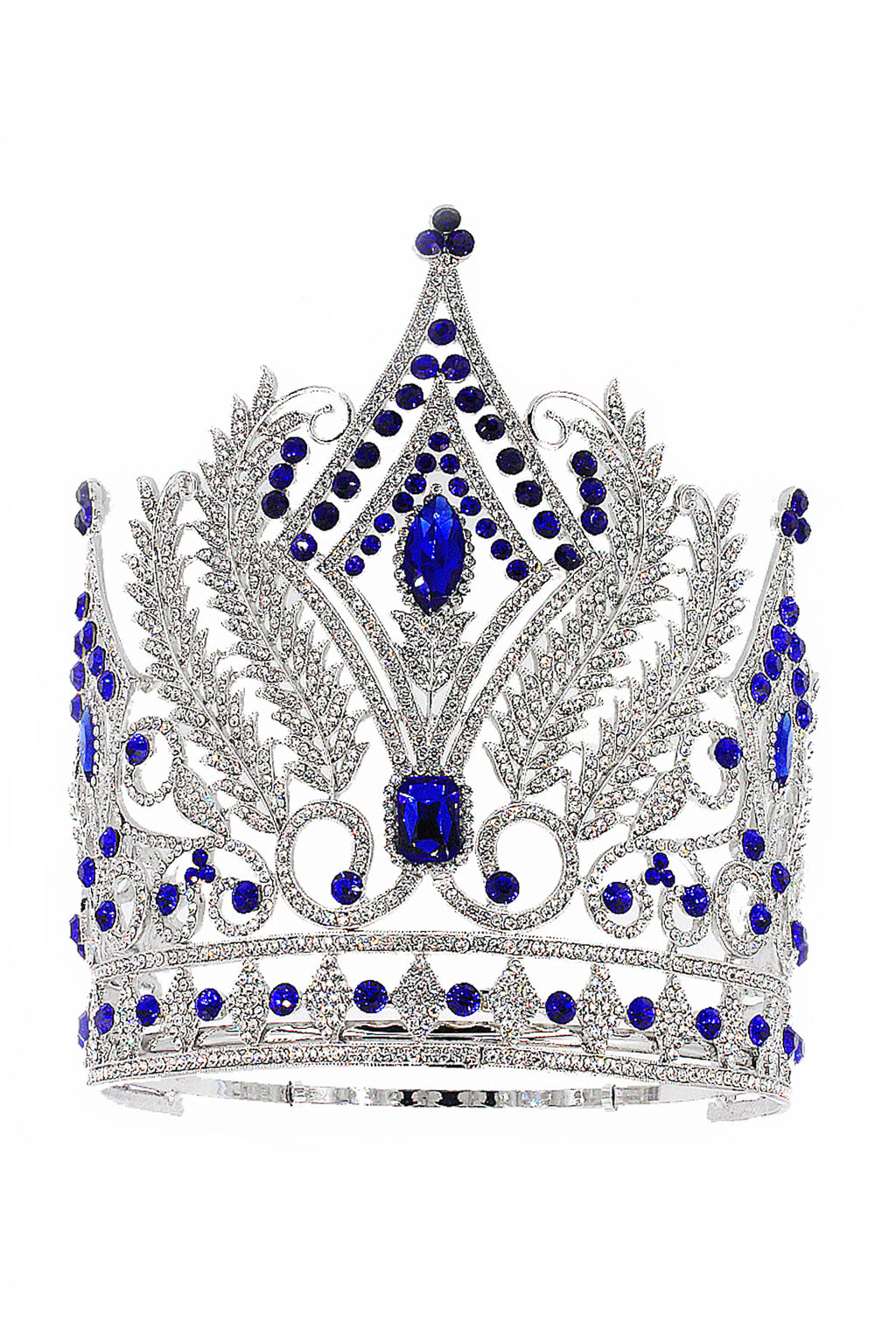 Baroque Rhinestone Crown Headband L4266