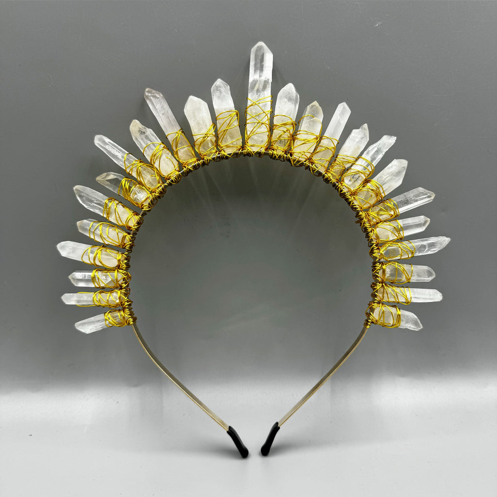 Irregular Quartz Wrap Headband L4799 - view 2