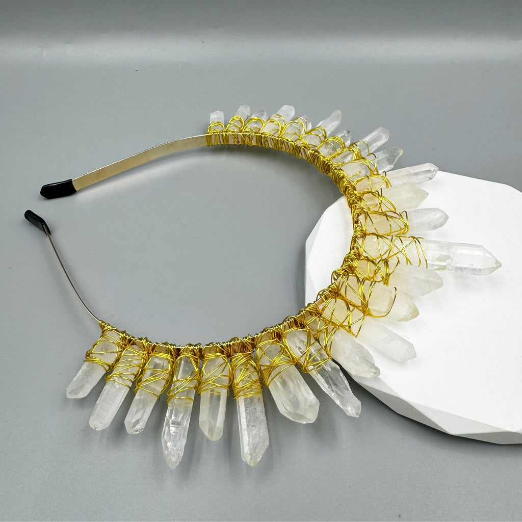 Irregular Quartz Wrap Headband L4799 - view 3