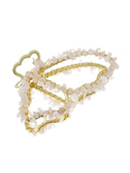 Irregular Natural Stone Butterfly Hair Clip L4673 - view 9