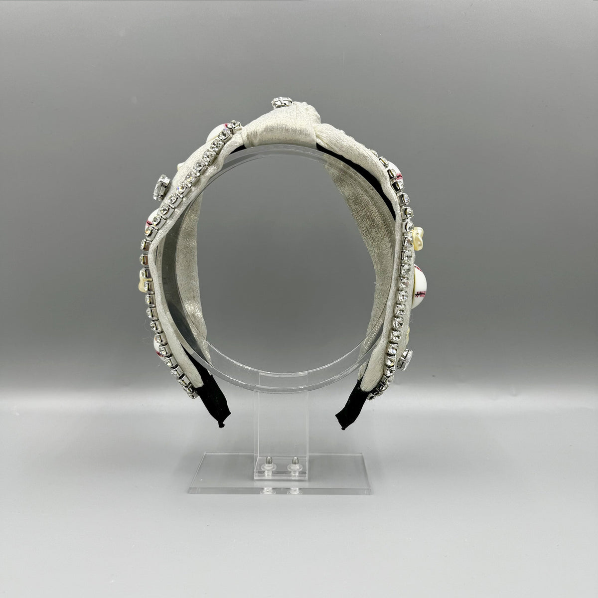 Tennis Rhinestone Fabric Headband L4693
