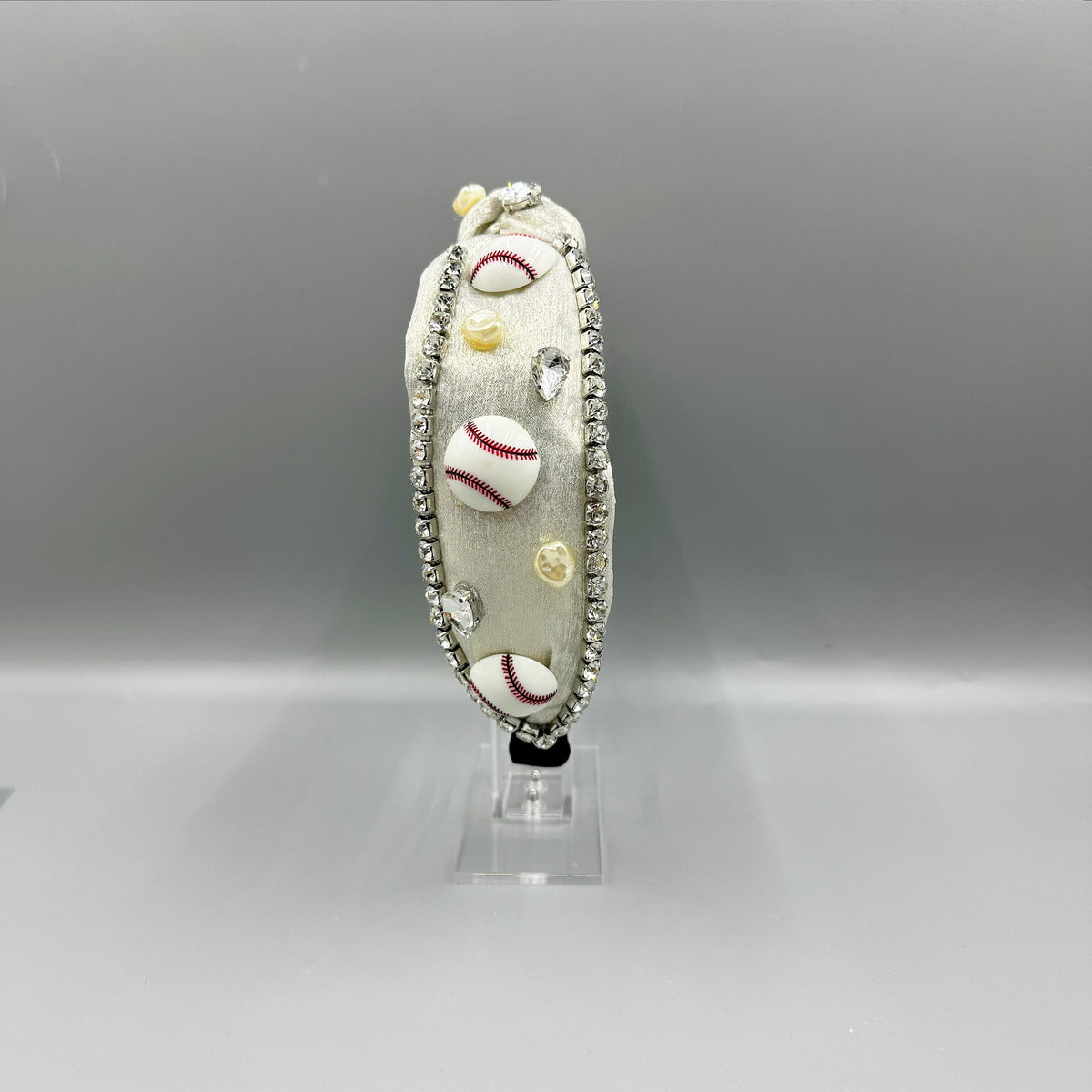 Tennis Rhinestone Fabric Headband L4693