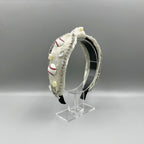 Tennis Rhinestone Fabric Headband L4693