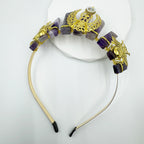 Natural Stone Moon Scepter Bee Crown Headband L4706