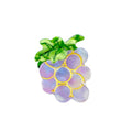 Grape Acrylic Hair Clip L4821