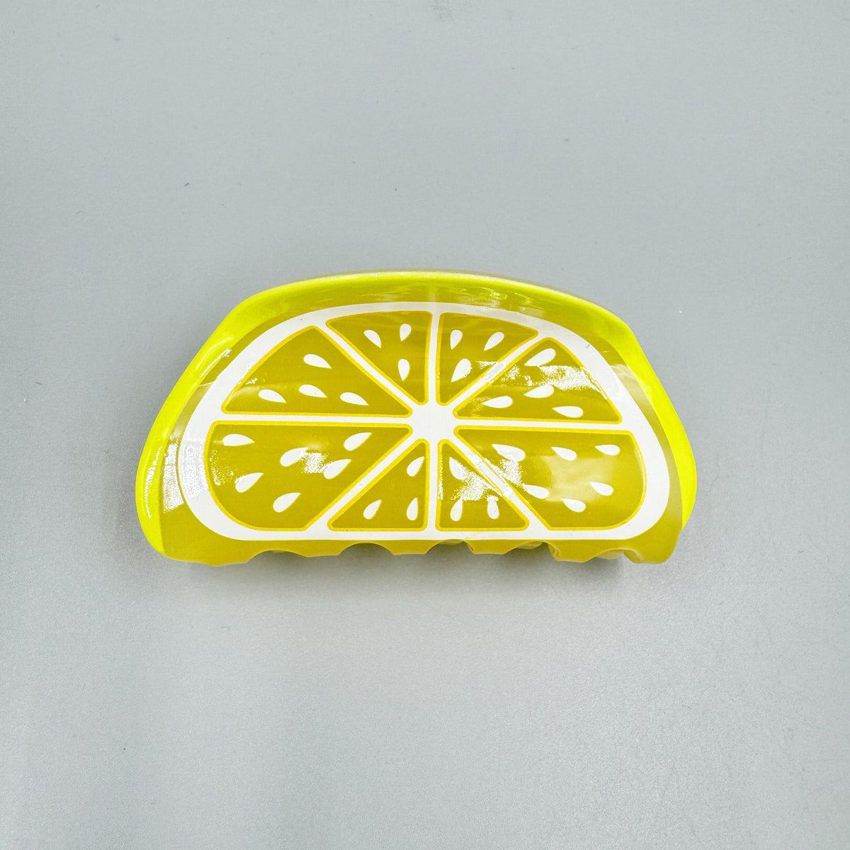 Lemon Acrylic Hair Clip L4843 - view 10