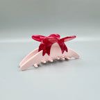 Bow Acrylic Hair Clip L4849