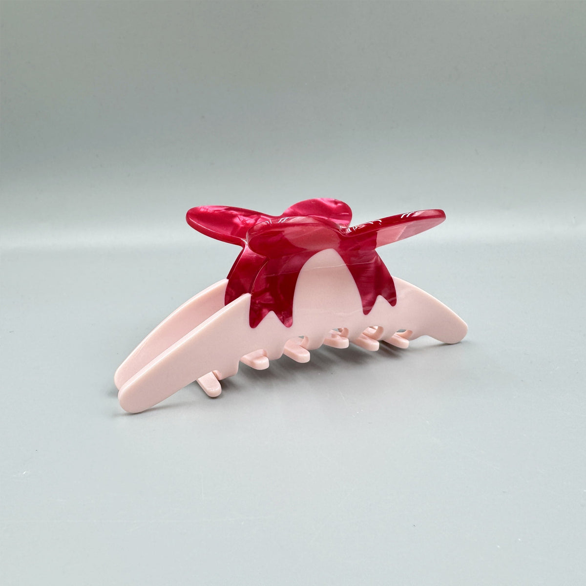 Bow Acrylic Hair Clip L4849