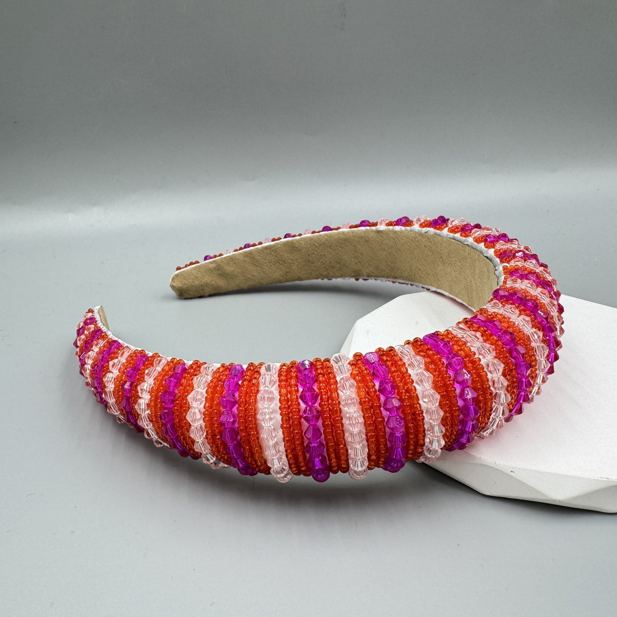 Crystal Beaded Headband L4864 - view 4