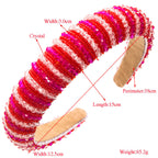 Crystal Beaded Headband L4864 - view 2