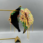 Floral Sequins Tassel Headband L4880 - view 5