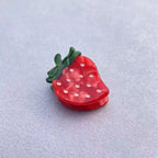 Strawberry Acrylic Mini Hair Clip L4986 - view 4
