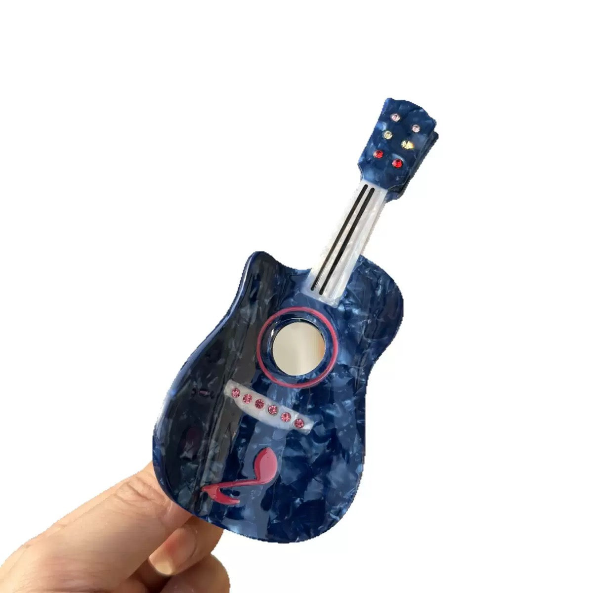 Guitar Acrylic Hair Clip L5030 - view 6
