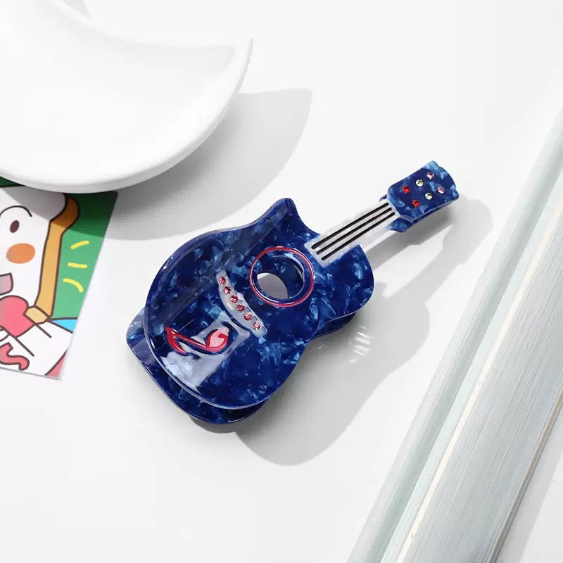 Guitar Acrylic Hair Clip L5030 - view 4
