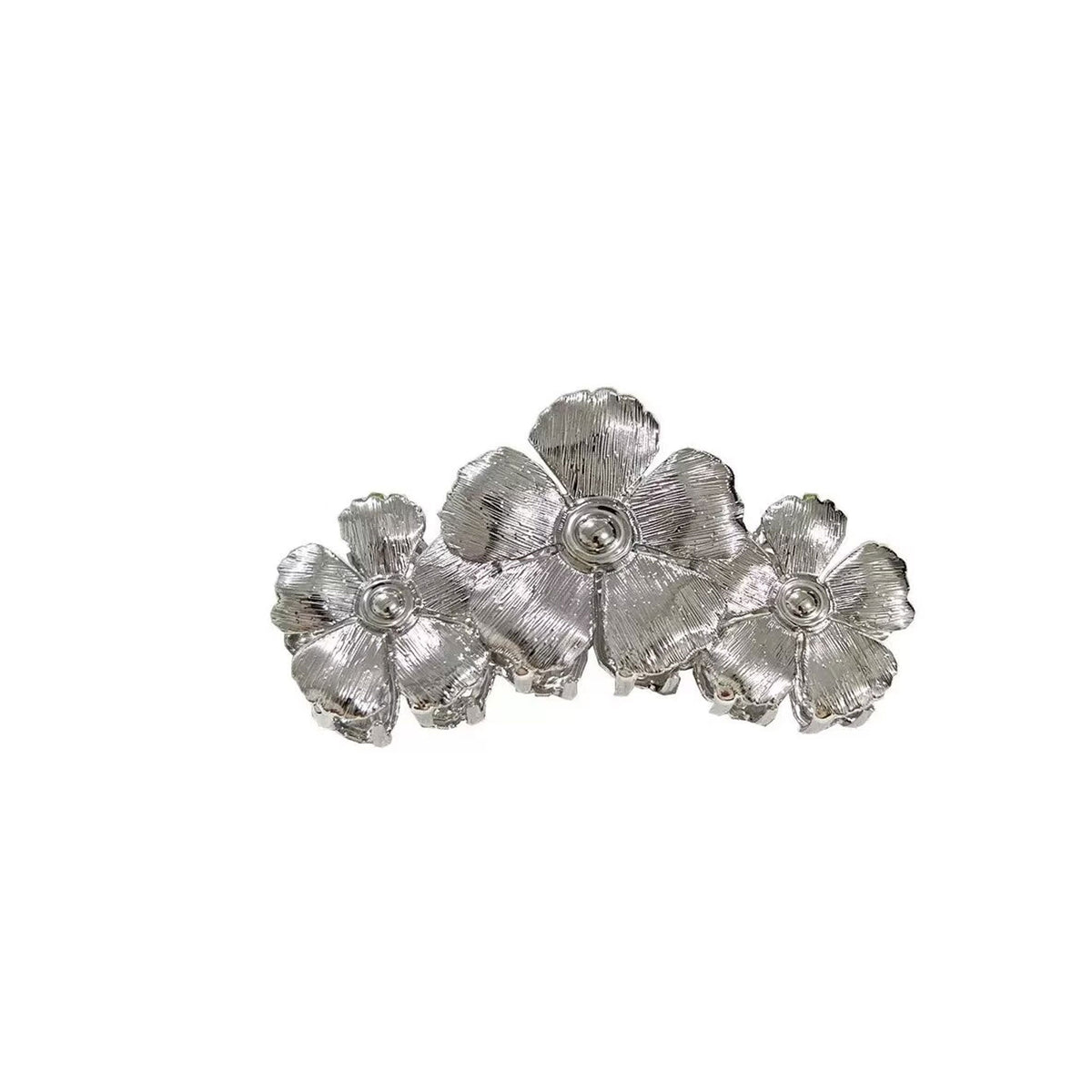 Three Flowers Alloy Hair Clip L5093 - view 2