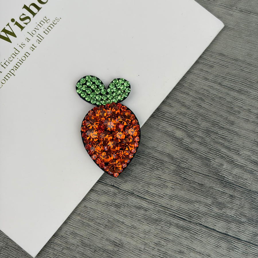 Radish Crystal Hair Clip L5102