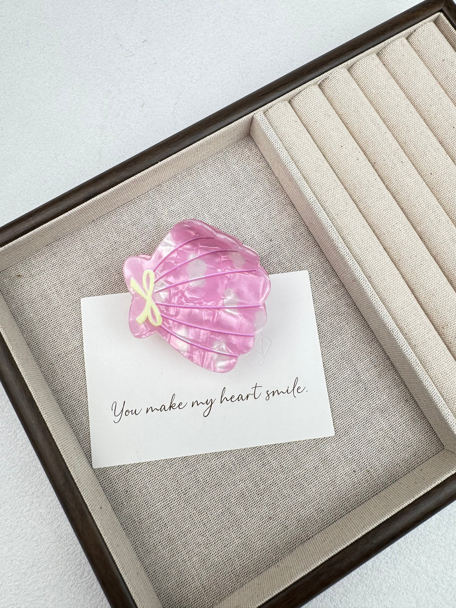Shell Acrylic Hair Clip L5131