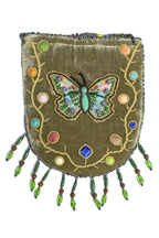 Butterfly Pattern Velvet Crossbody Bag MUG-Butterfly - view 5