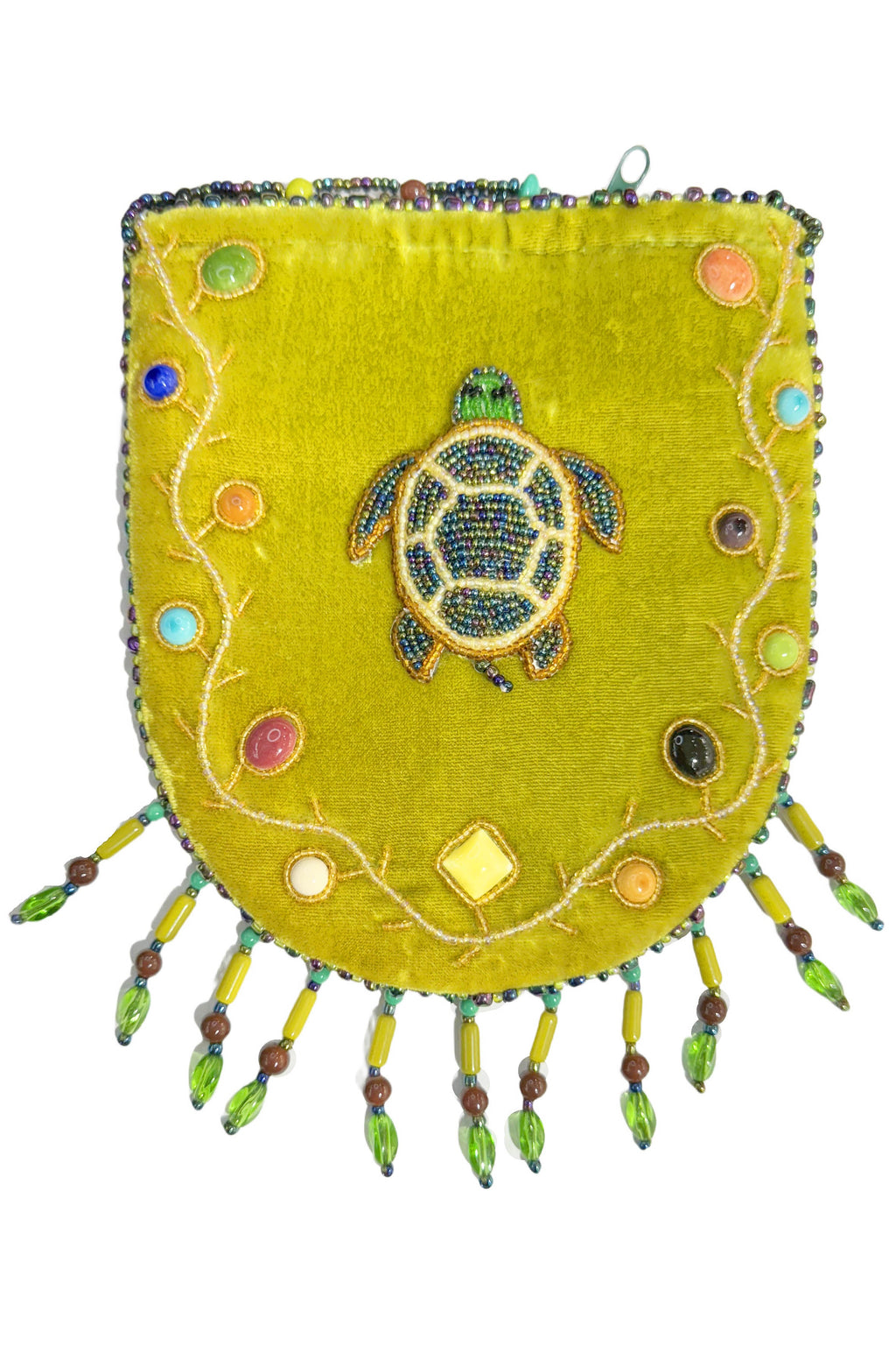 Turtle Pattern Velvet Crossbody MUG - view 4