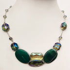 Stone Crystal Necklace N1415