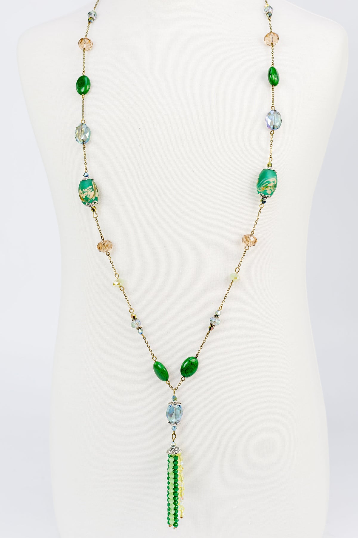 Crystal Long Necklace N2287