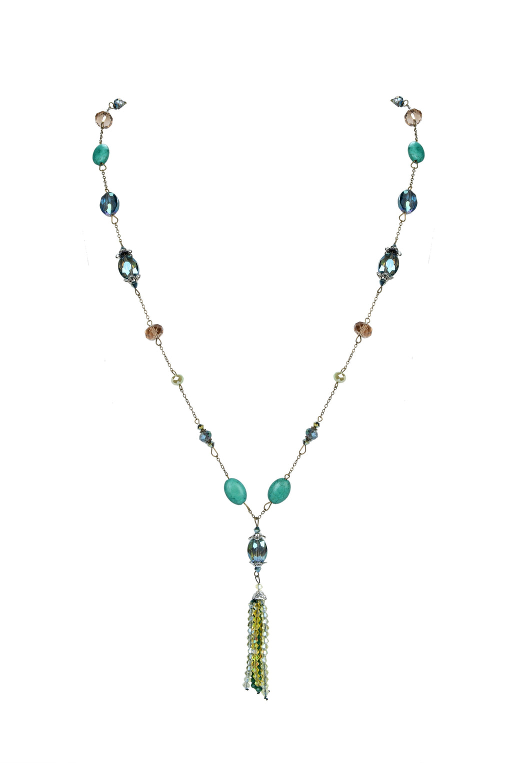 Crystal Long Necklace N2287