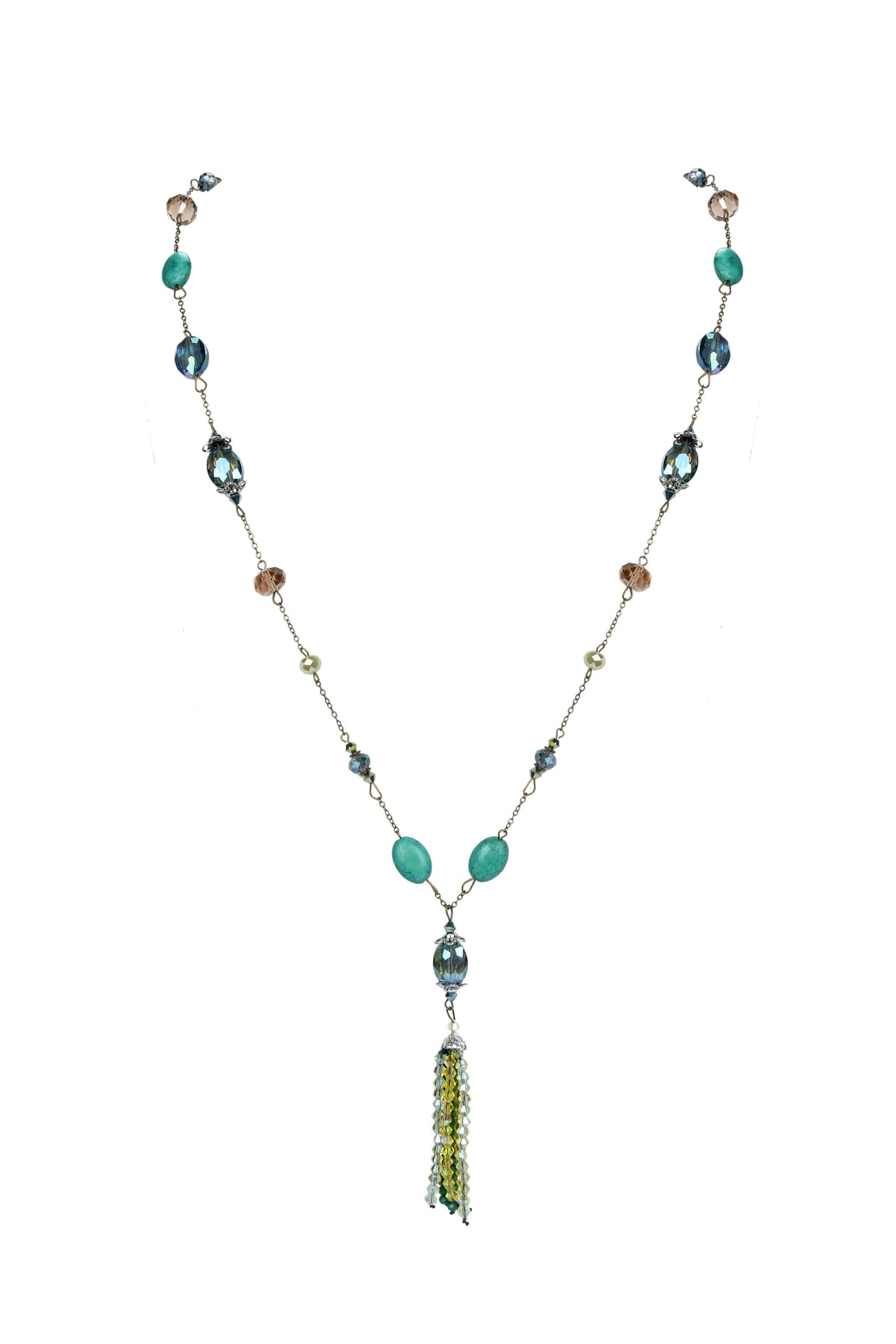 Crystal Long Necklace N2287
