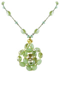 Big Flower Crystal Choker Necklace N2361