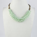 Crystal Beaded Leatherette Necklaces N2428