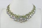 Crystal Gemstone Choker Necklace N2716