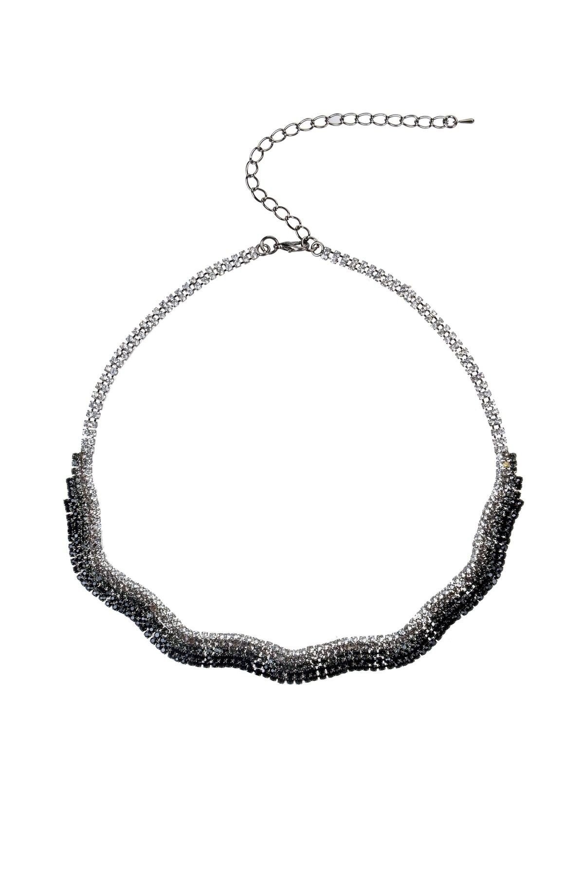 Rhinestone  Crystal Choker Necklaces N2922