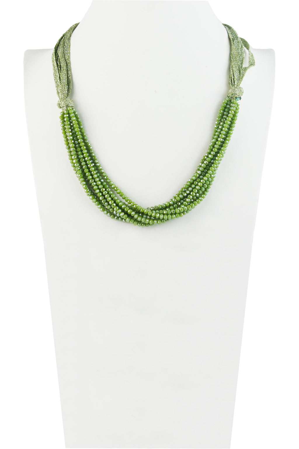 Charming Bohemian Crystal Bead Short Necklace N3031