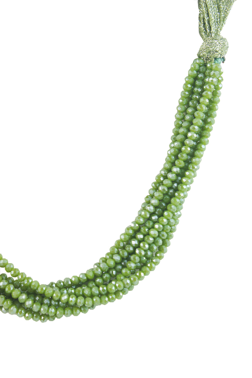 Charming Bohemian Crystal Bead Short Necklace N3031