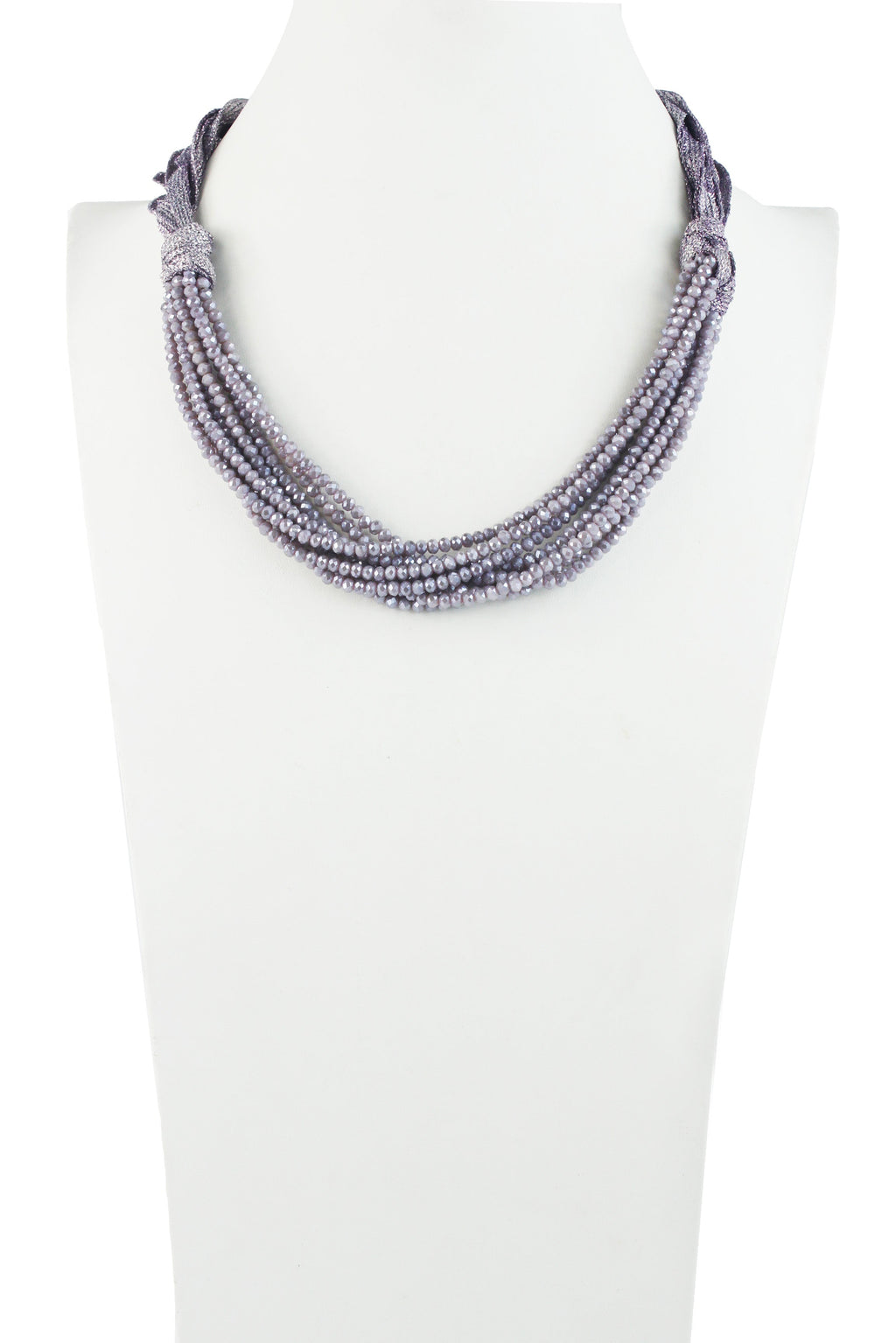 Charming Bohemian Crystal Bead Short Necklace N3031